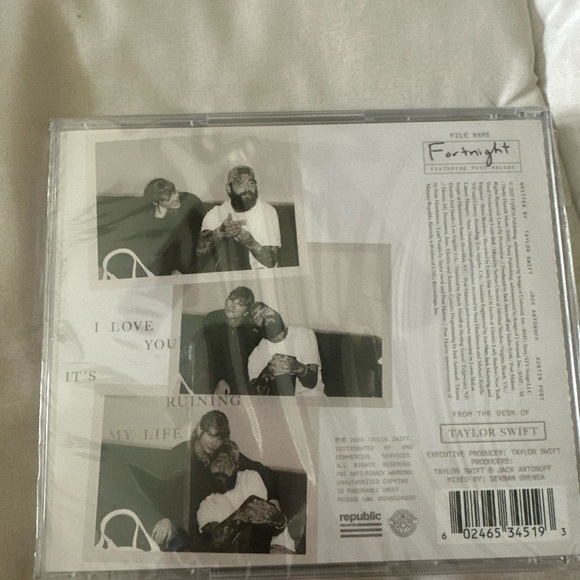 Taylor Swift featuring Post Malone Fortnite single CD sealed - Picture 5 of 7